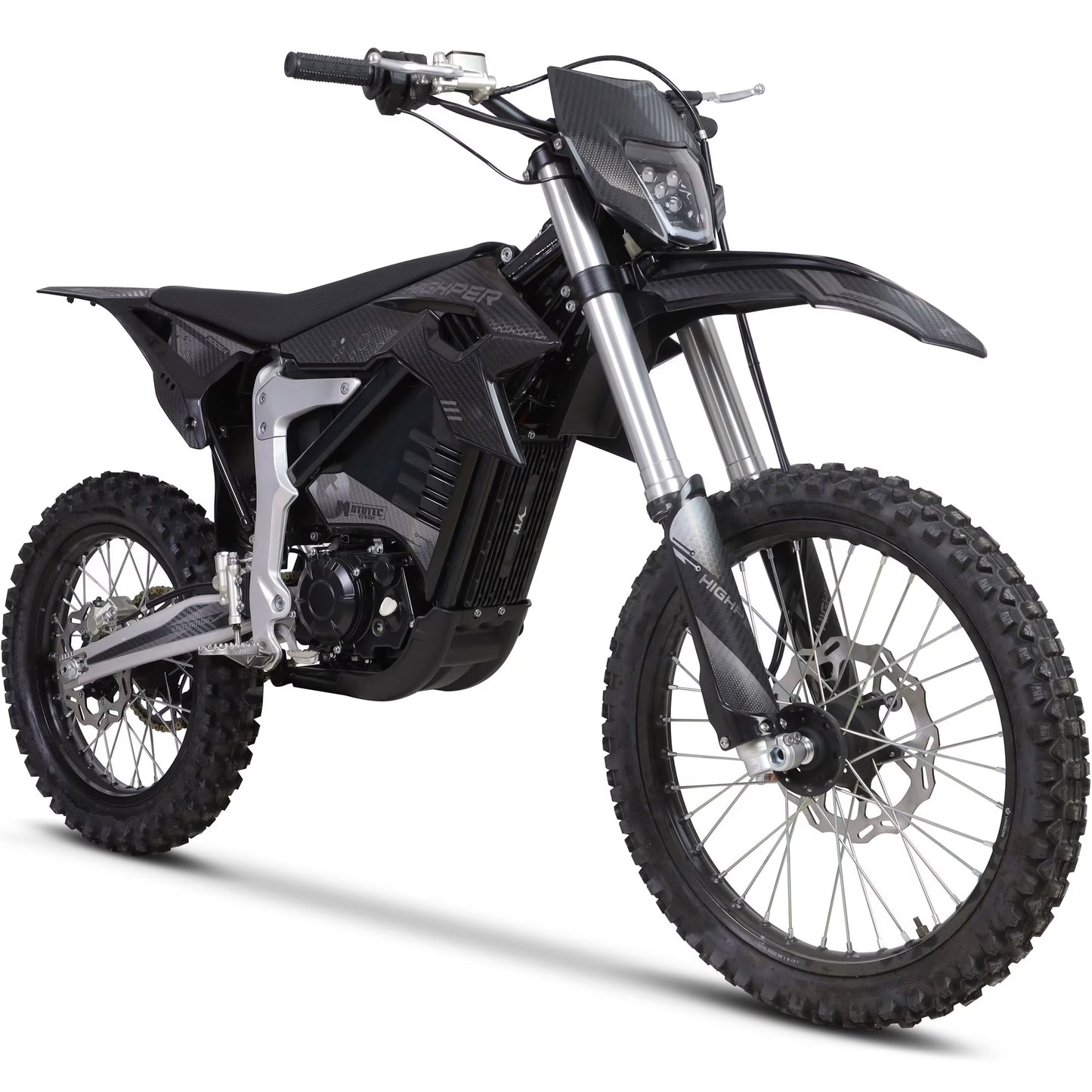 Venom 72V 12000W Electric Dirt Bike Black