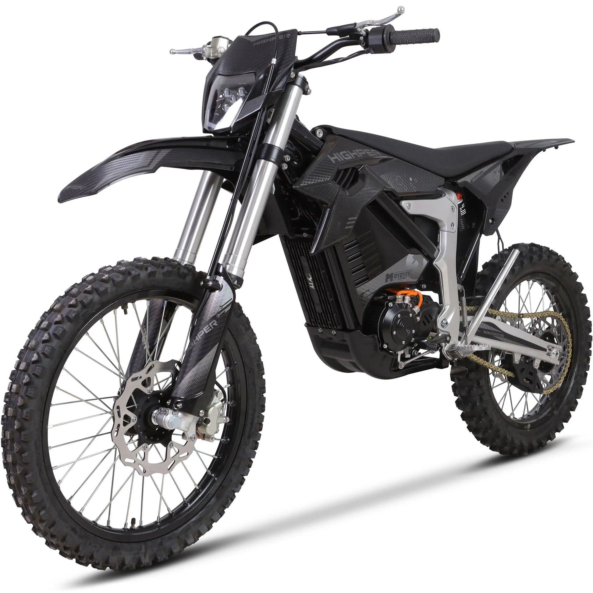 Venom 72V 12000W Electric Dirt Bike Black
