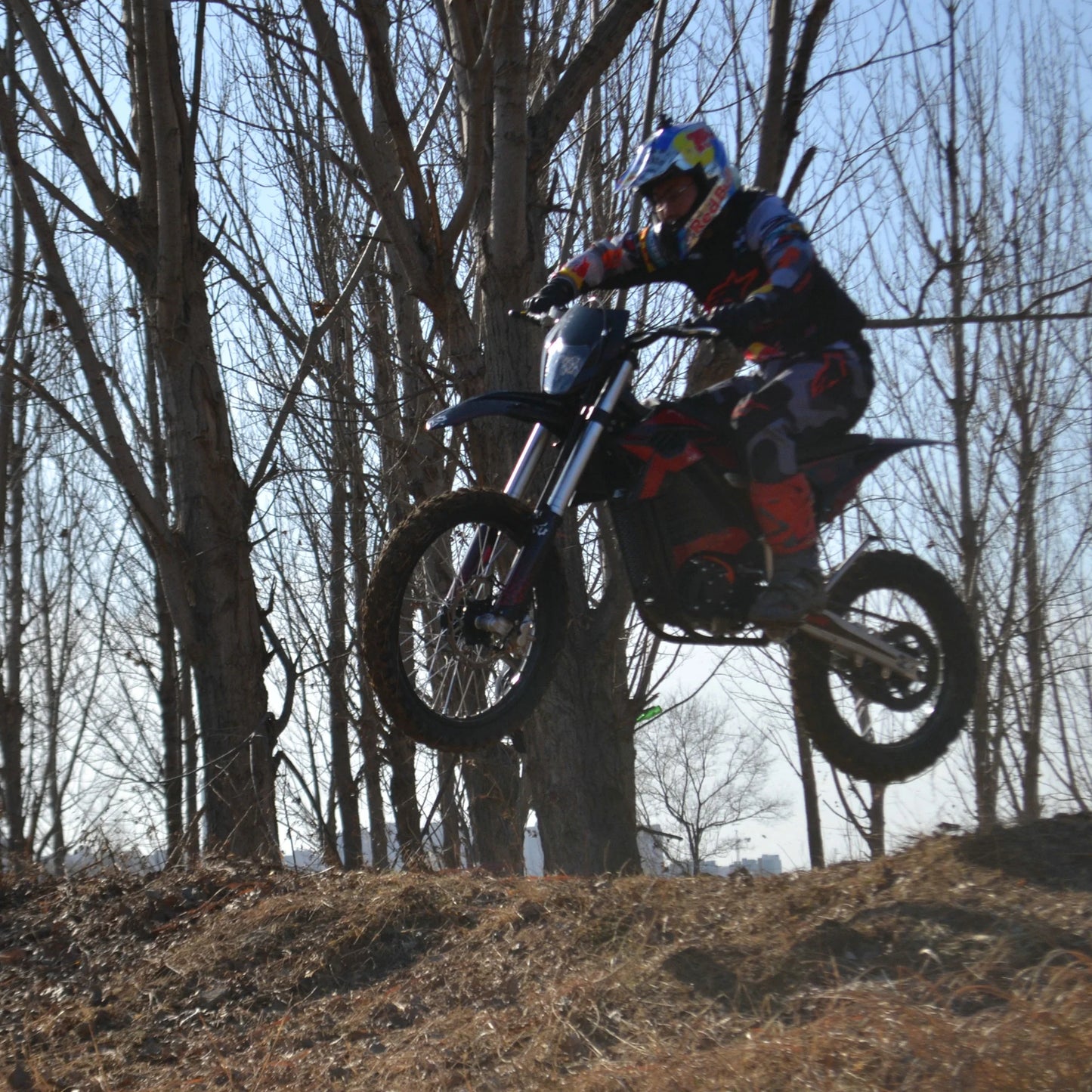 Venom 72V 12000W Electric Dirt Bike Black